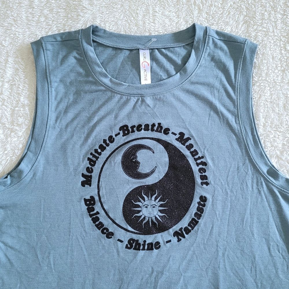 ✨️HP✨️ Guru Active🤸♀️ Yoga🧘♀️/Workout🏃♀️ Top - NWT - Picture 10 of 12